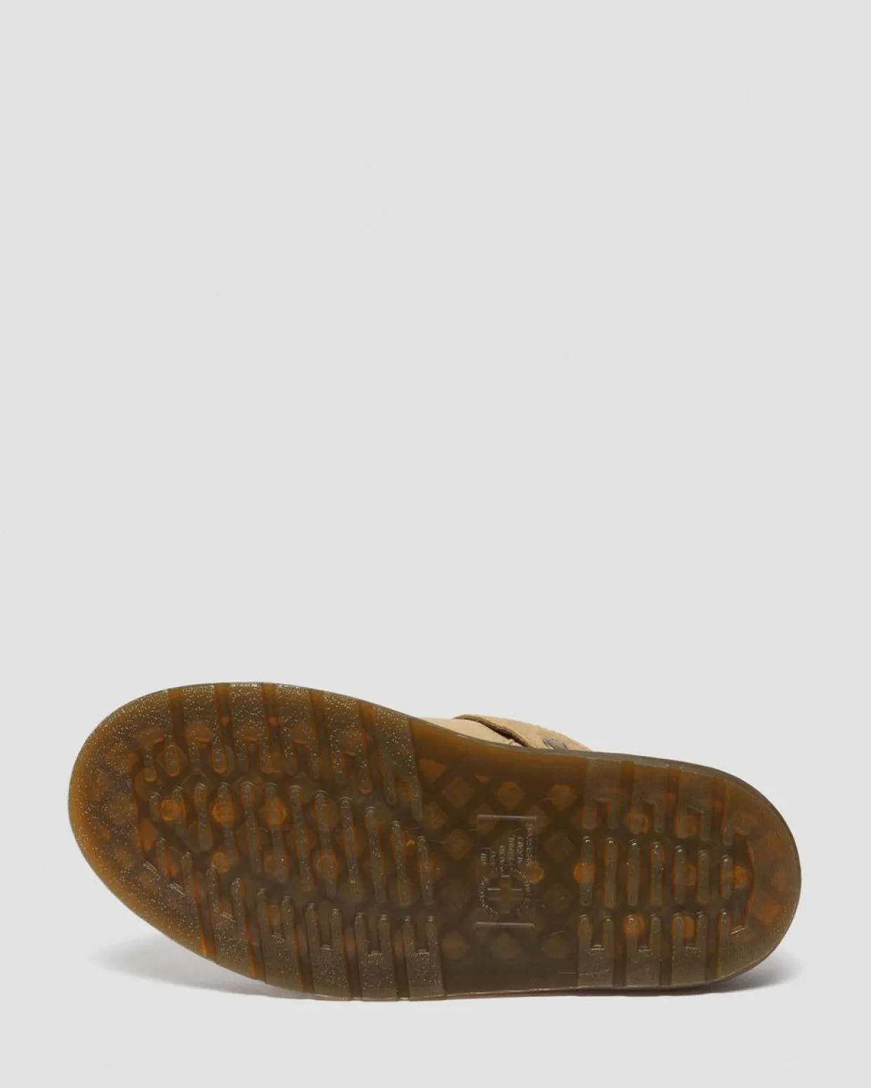 Dr. Martens Mules Plateformes Laketen En Daim Bronx Savannah Tan — Bronx Suede Outlet