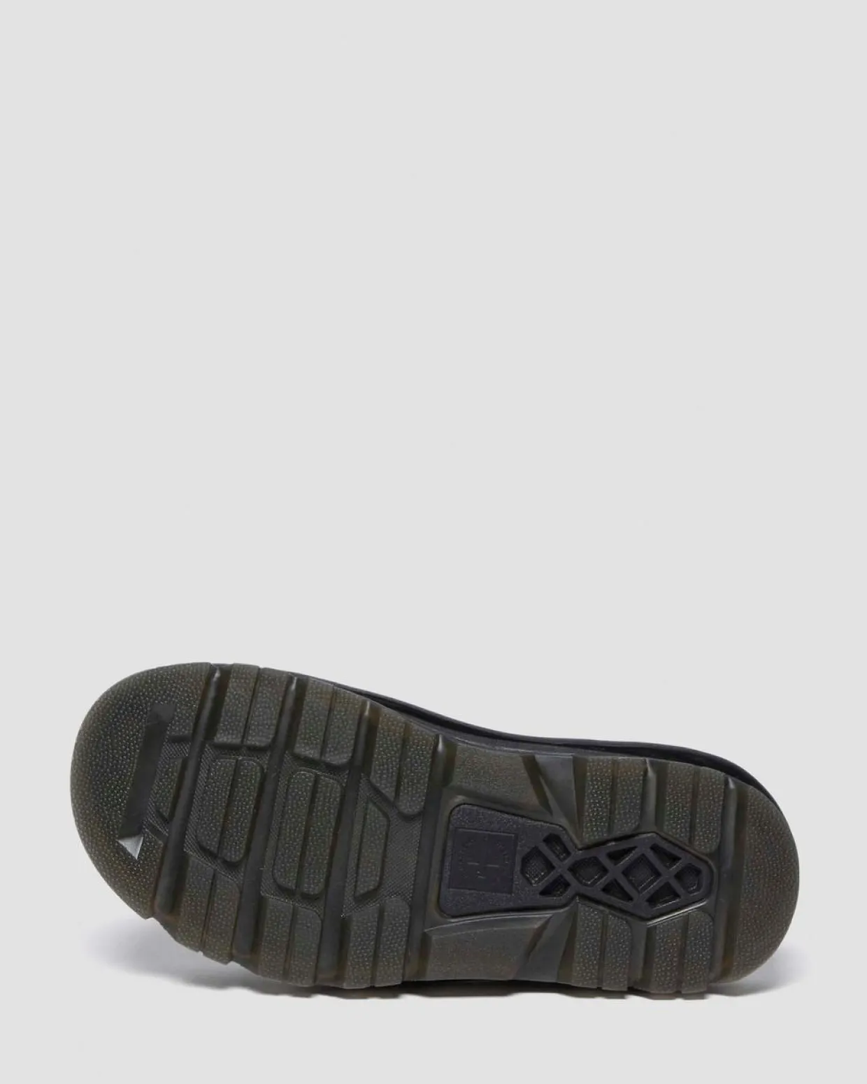Dr. Martens Mules Plateformes Zebzag Casual En Daim à Brides Noir — E.H.Suede Outlet