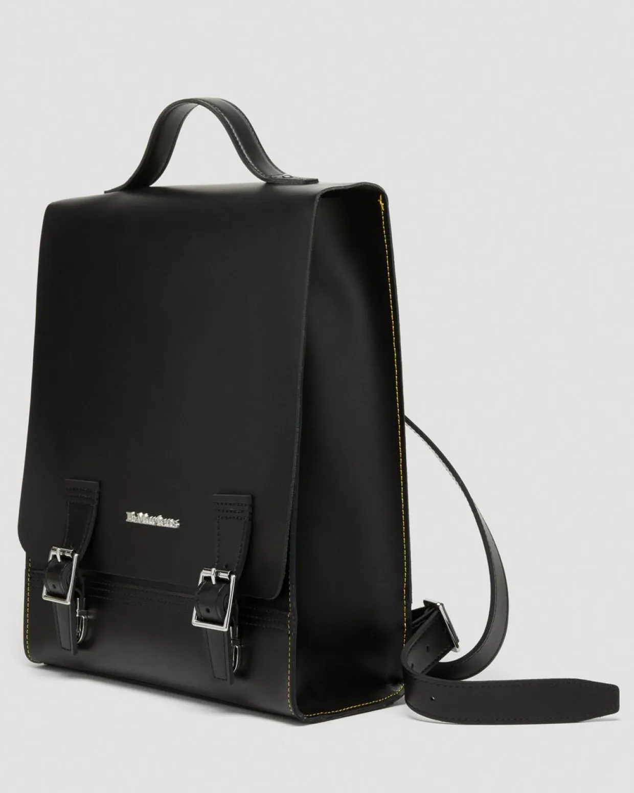 Dr. Martens Sac à Dos En Cuir Kiev à Compartiments Noir — Kiev Store