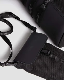 Dr. Martens Sac à Dos En Cuir Rubberised Kiev BLACK — Rubberised Leather+Extra Tough 50/50 Discount