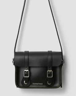 Dr. Martens Sac Bandoulière En Cuir 18 Cm Noir — Smooth Leather Cheap