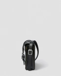 Dr. Martens Sac Bandoulière En Cuir 18 Cm Noir — Smooth Leather Cheap