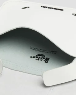 Dr. Martens Sac Bandoulière En Cuir 18 Cm Blanc — Smooth Leather Hot