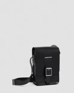 Dr. Martens Sac Bandoulière En Cuirs Kiev Et Smooth Noir — Kiev & Smooth Best