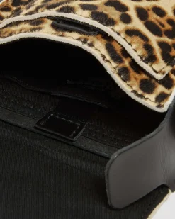 Dr. Martens Sac Bandoulière Vertical En Hair-On à Imprimé Léopard Black — Desert Oasis Suede+Archive Leopard Hair On+Kiev Flash Sale