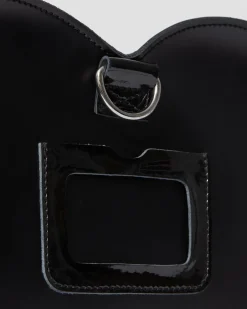 Dr. Martens Sac En Cuir En Forme De Cœur  Noir — Kiev Best Sale