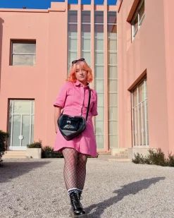 Dr. Martens Sac En Cuir En Forme De Cœur  Noir — Kiev Best Sale
