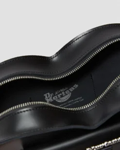 Dr. Martens Sac En Cuir En Forme De Cœur  Noir — Kiev Best Sale