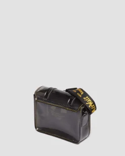 Dr. Martens Sacoche En PU Transparent 18 Cm Black — IRIDESCENT TPU+FELIX RUB OFF Cheap