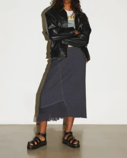 Dr. Martens Sandales Blaire En Cuir Hydro à Brides Noir — Hydro Leather Fashion
