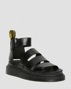 Dr. Martens SANDALES CLARISSA II EN CUIR À BRIDES Noir — Brando Best