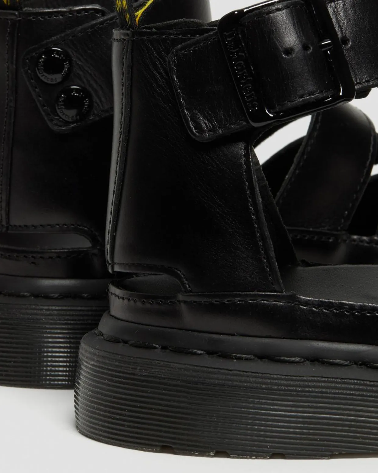 Dr. Martens SANDALES CLARISSA II EN CUIR À BRIDES Noir — Brando Best