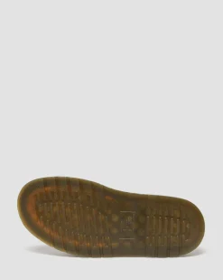 Dr. Martens Sandales Josef En Cuir Nubuck à Boucles Savannah Tan — Tumbled Nubuck Online