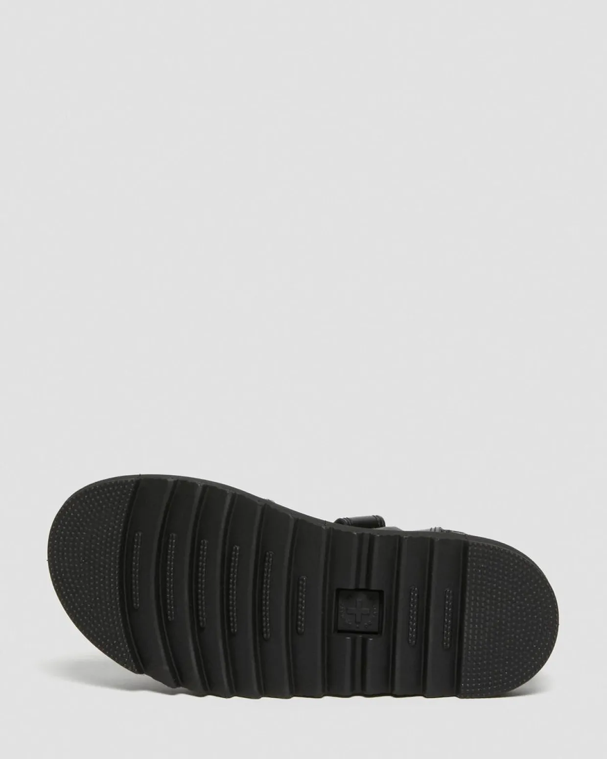 Dr. Martens Sandales Klaire En Cuir à Brides Junior Noir — T Lamper Cheap
