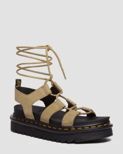 Dr. Martens Sandales Nartilla En Cuir Tumbled Nubuck Savannah Tan — Tumbled Nubuck Store