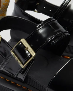 Dr. Martens Sandales Voss Vegan à Brides Noir — Oxford Cheap