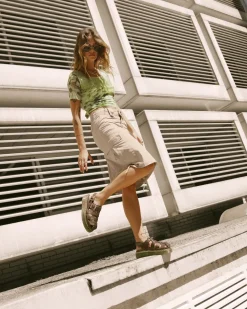 Dr. Martens Sandales Wrenlie Fisherman En Cuir Grizzly Marron foncé — Grizzly Discount